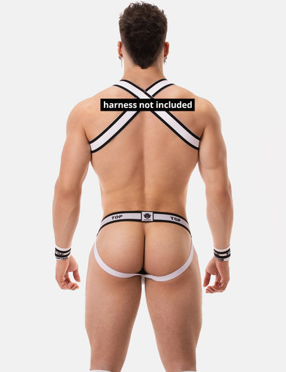 Barcode Berlin Jockstrap TOP White-Black