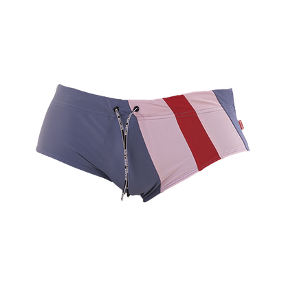 Barcode Berlin Mar Bella Beach Swim Trunk Blue-Rose-Red
