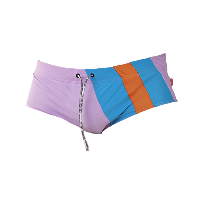 Barcode Berlin Mar Bella Beach Swim Trunk Lavanda-Turchese-Orange