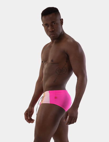 Barcode Berlin Mar Bella Beach Swim Trunk Neonpink-Rose-Nude