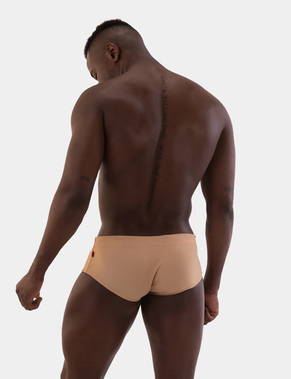 Barcode Berlin Mar Bella Beach Swim Trunk Nude-Black-Neonpink