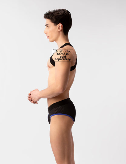 Barcode Berlin Mesh Brief Sicile Black-Blue