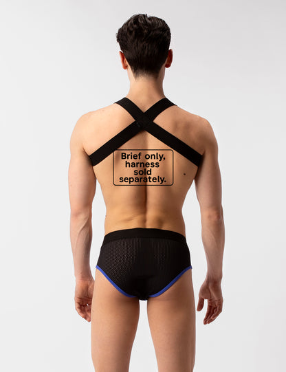 Barcode Berlin Mesh Brief Sicile Black-Blue