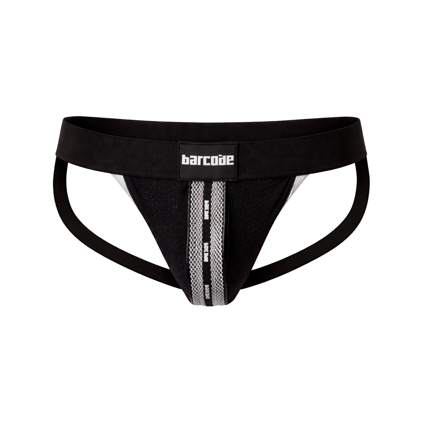 Barcode Berlin Mesh Jock Tel Black-White