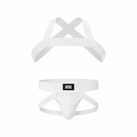 Barcode Berlin Multipack 1x Anton Jock White + 1x Harness Matt White