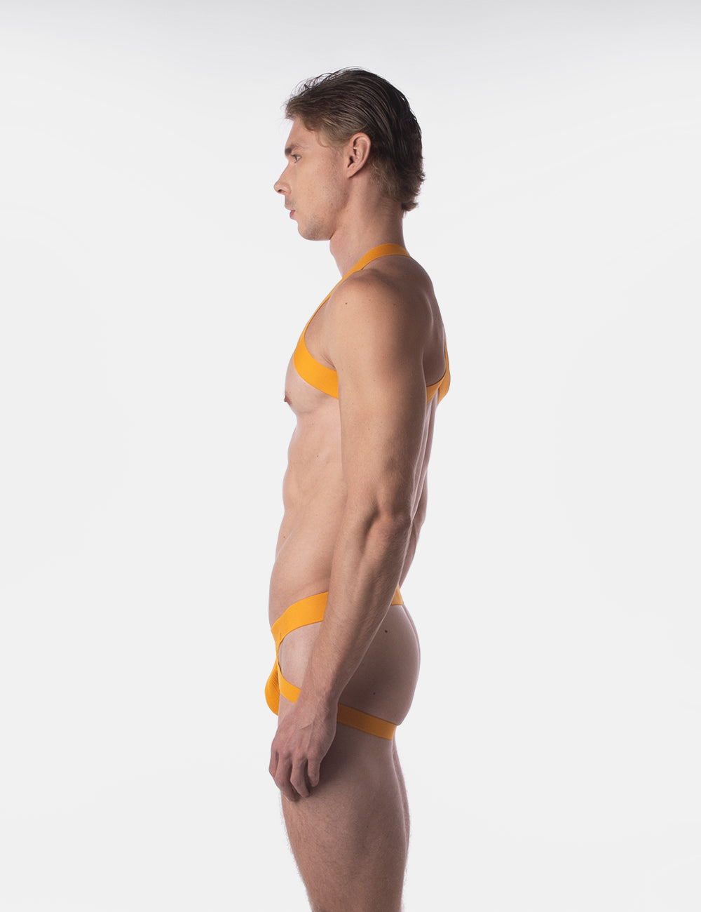 Barcode Berlin Multipack 1x Suspensorio Anton Amarillo + Arnés Amarillo Mate