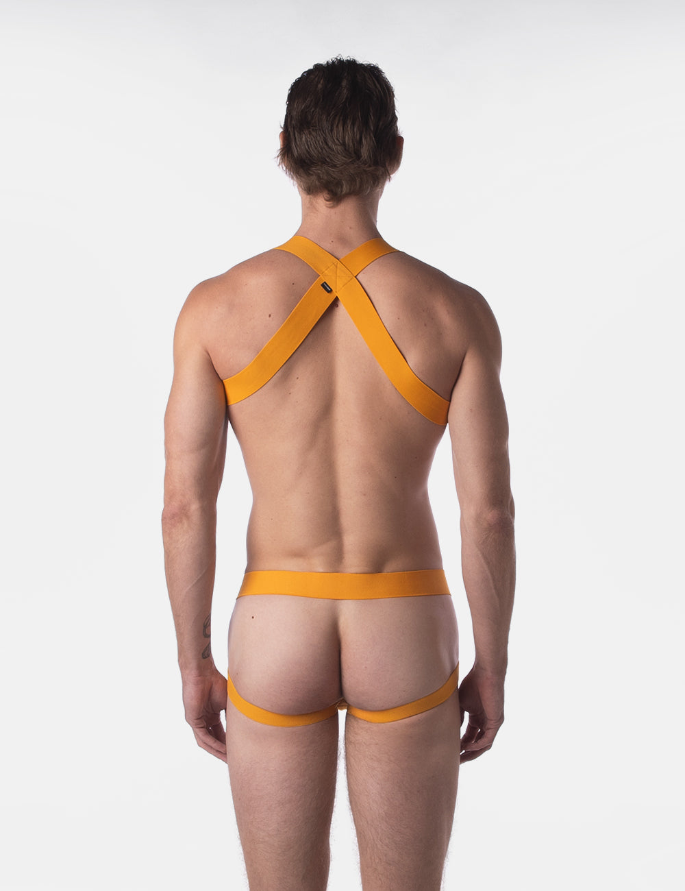 Barcode Berlin Multipack 1x Suspensorio Anton Amarillo + Arnés Amarillo Mate