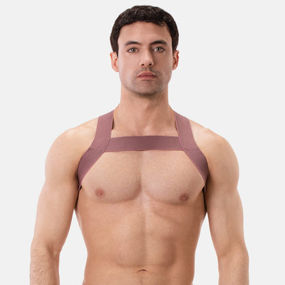 Barcode Berlin Multipack 1x Boris Jockstrap + 1x Harness Matt Brownishpurple