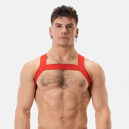 Barcode Berlin Multipack: 1x Boris Jockstrap + 1x Harness, Mattrot