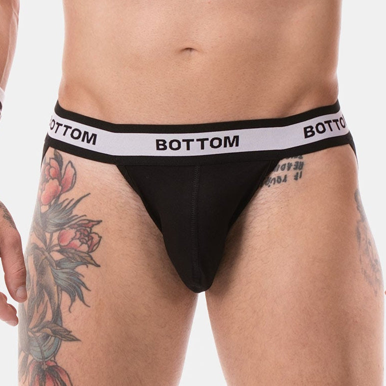 Barcode Berlin Multipack PARTE INFERIOR 1x Arnés Negro-Blanco + 1x Suspensorio Negro-Blanco + 1x Medias Medias