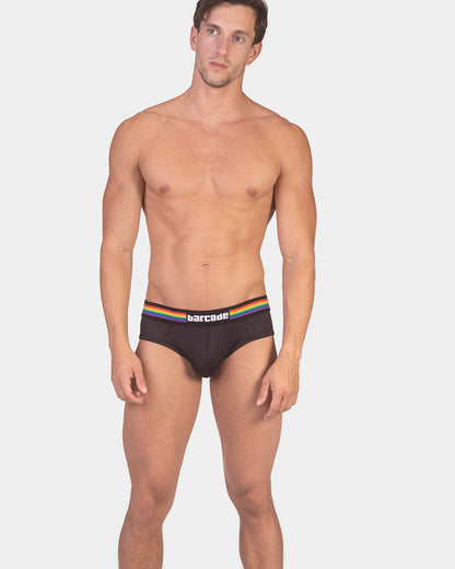 Barcode Berlin Multipack Backless Brief Pride Black + Pride Harness