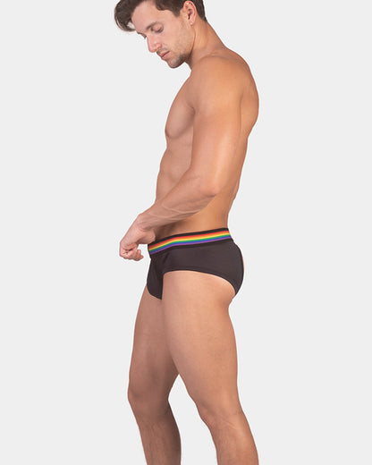 Barcode Berlin Multipack Backless Brief Pride Black + Pride Harness