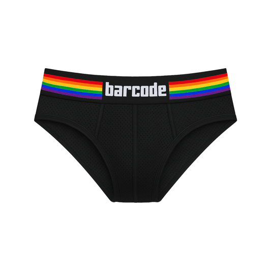Barcode Berlin Pride Brief Black