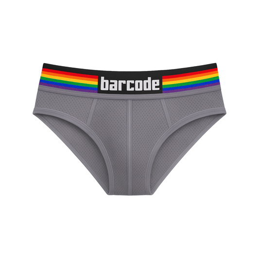 Barcode Berlin Pride Brief Grey