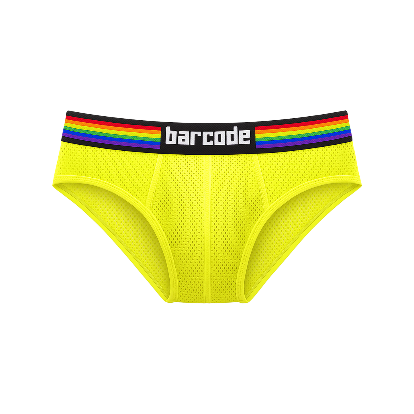 Barcode Berlin Pride Brief Neongreen