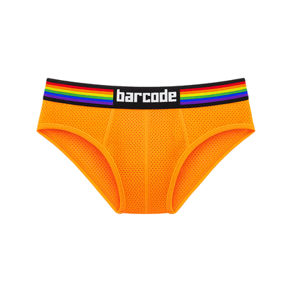 Barcode Berlin Pride Brief Neonorange