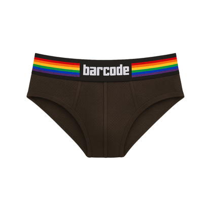 Barcode Berlin Pride Brief Olive