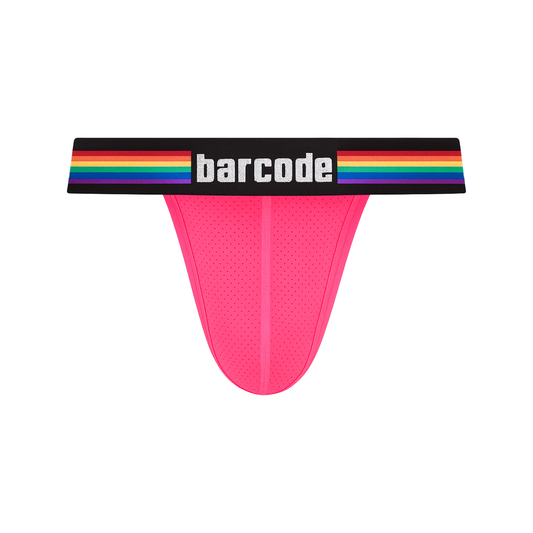Barcode Berlin Pride Jockstrap Neonpink