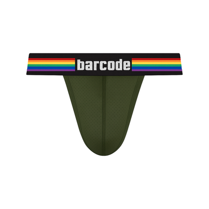 Barcode Berlin Pride Jockstrap Olive
