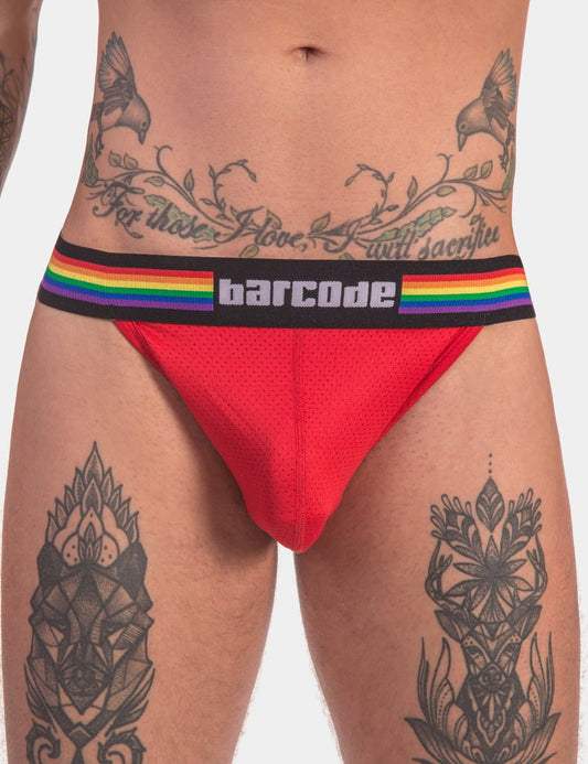 Barcode Berlin Pride Jockstrap Red