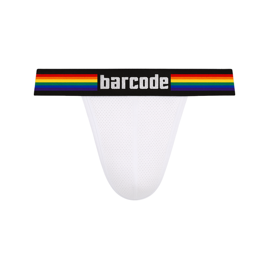 Barcode Berlin Pride Jockstrap White 00