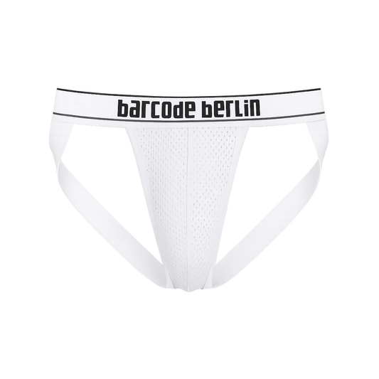 Barcode Berlin Sport Jockstrap Sivko White