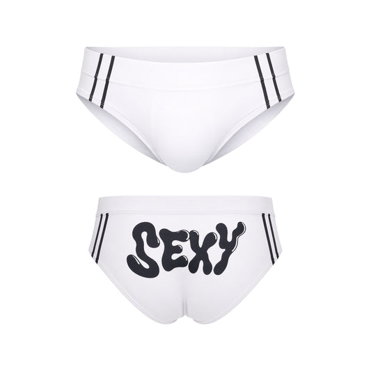 Barcode Berlin Swim Brief Sexy White-Black