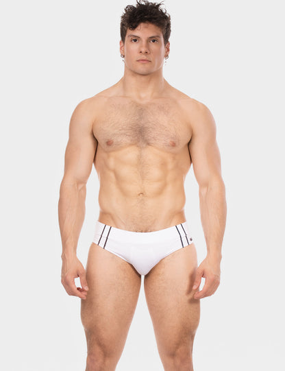 Barcode Berlin Swim Brief Sexy White-Black