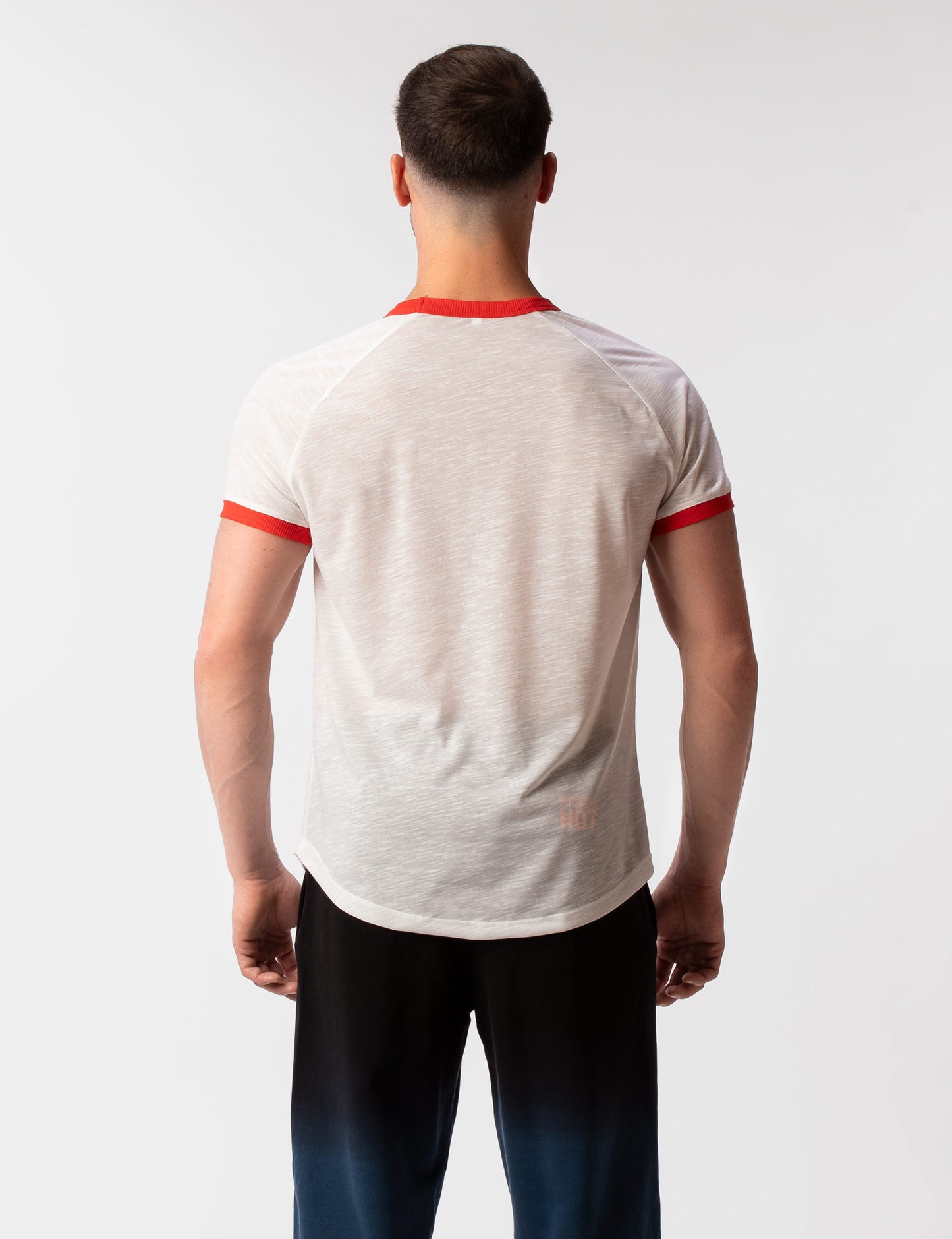 Barcode Berlin T-Shirt Raglan Kenji White