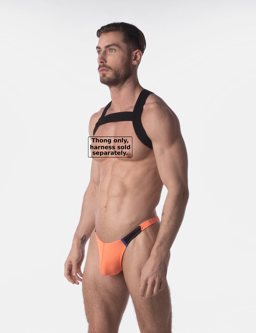 Barcode Berlin Thong RONAK Orange-Black-Pink