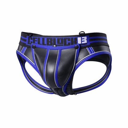CELLBLOCK 13 Mercury Jock Brief w/ C-ring + Removable Pouch Blue