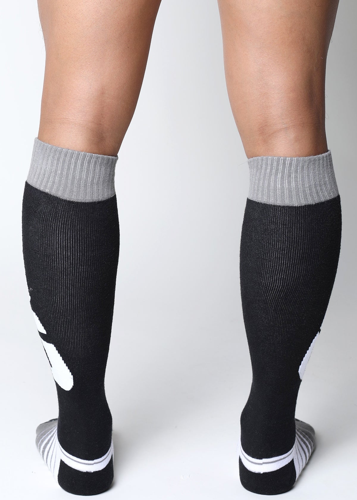 CELLBLOCK 13 Multipack 1 slip à boutons-pression anti-chrome + 1 chaussette haute Velocity 2.0 grise