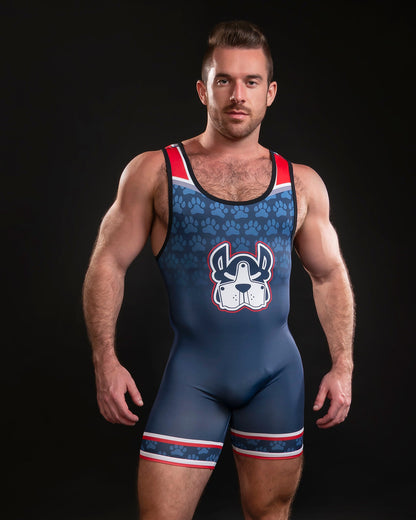 CELLBLOCK 13 Muzzle Up Singlet Blue