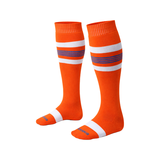 CELLBLOCK 13 Tight End Knee High Socks Orange