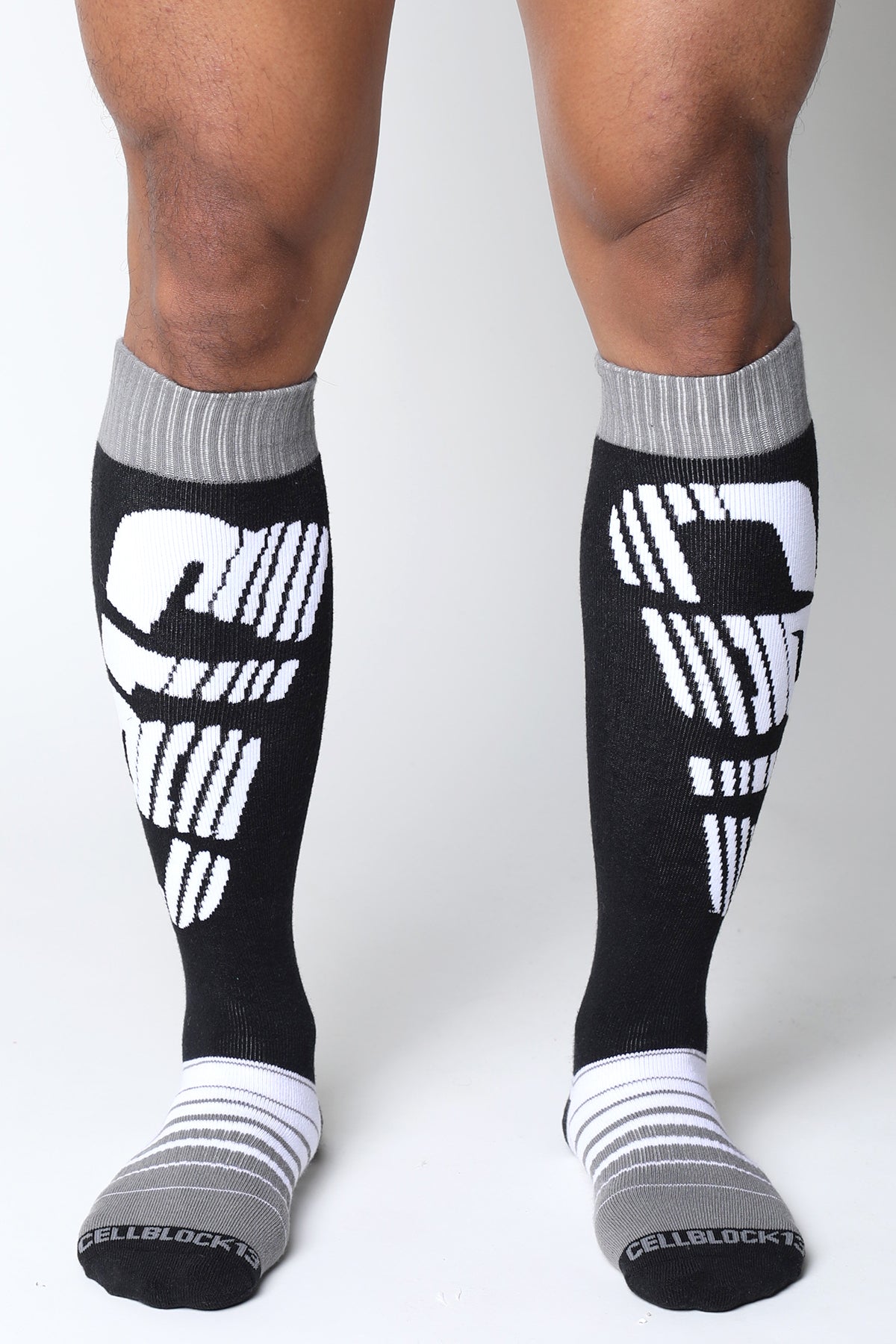 CELLBLOCK 13 Velocity 2.0 Knee High Sock Grey