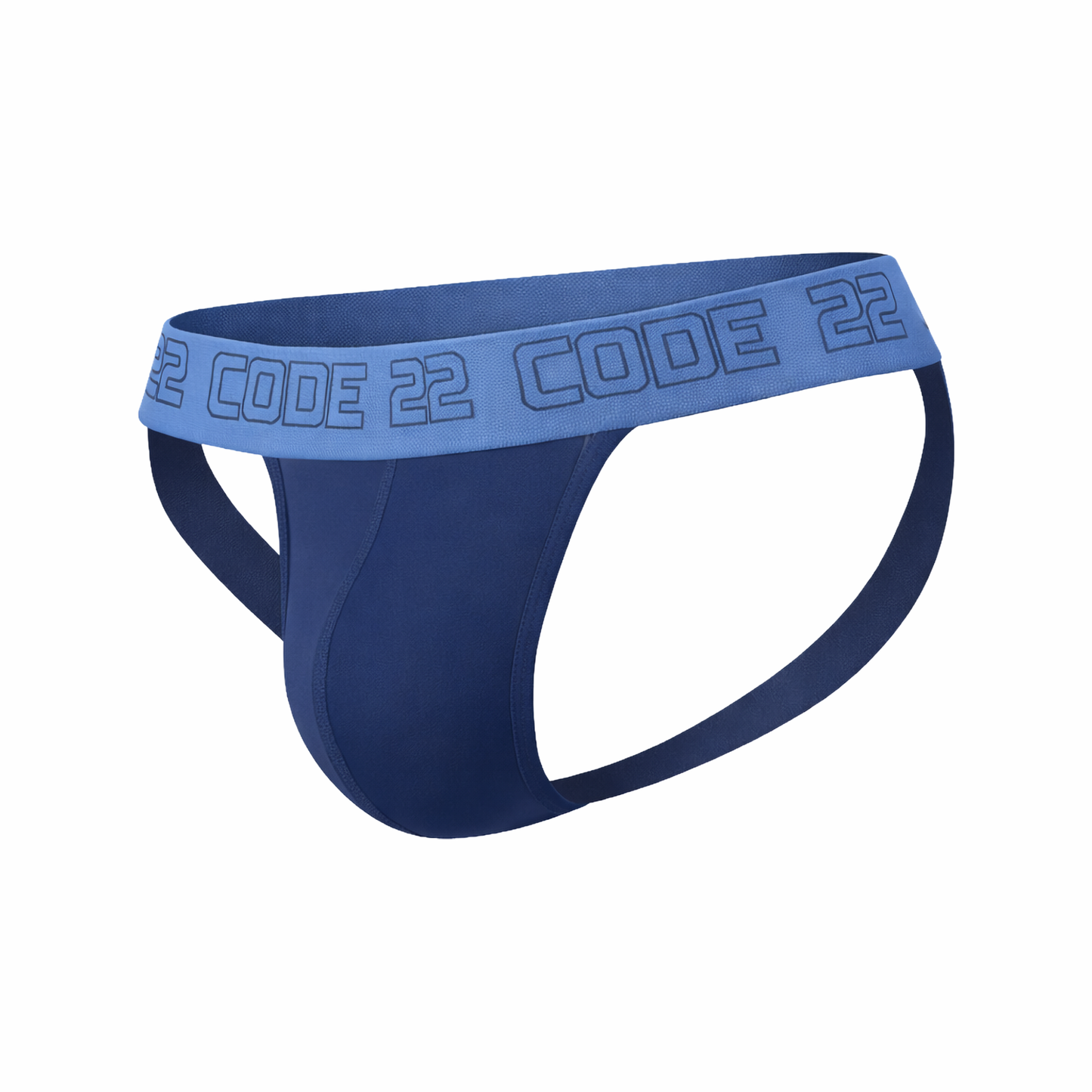 CODE 22 Bouquet Jockstrap Navy