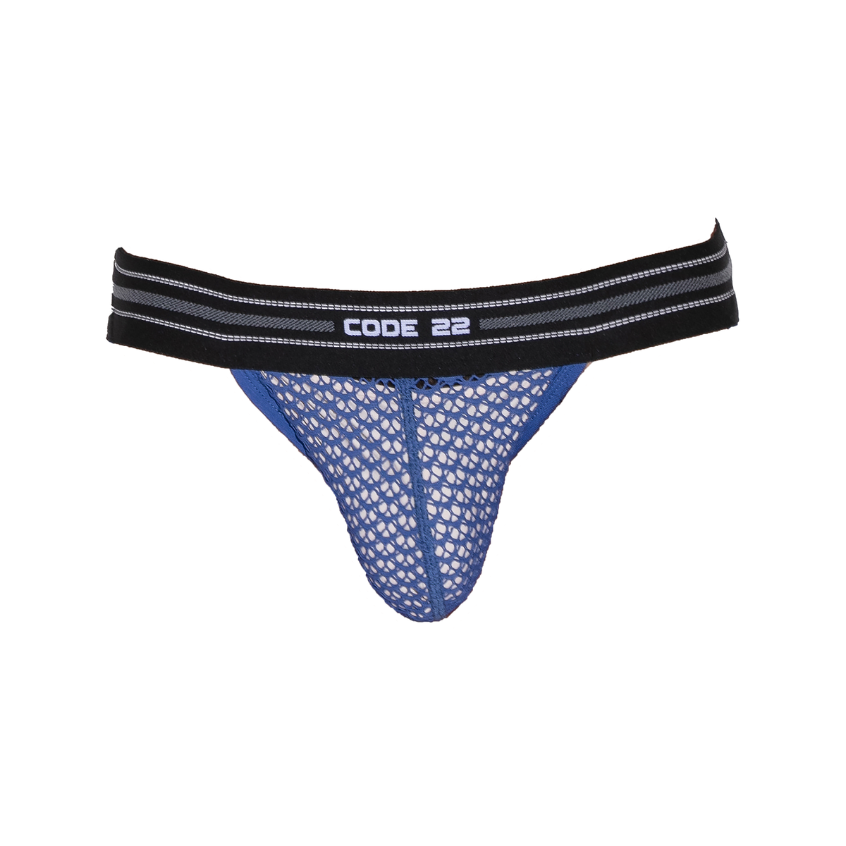 Code 22 Brand CODE 22 Openwork Jockstrap Steel Blue – Gunderwear