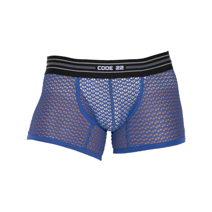 CODE 22 Durchbrochene Truhe Stahlblau