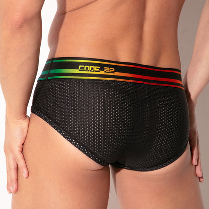 CODE 22 Pride Brief Black