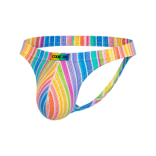 CODE 22 Pride Thong Yellow