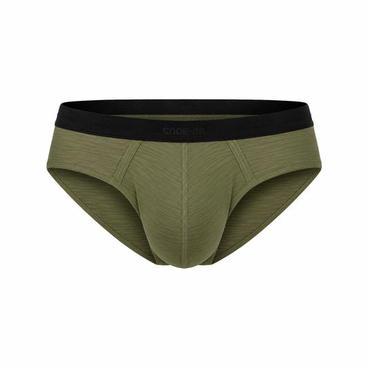 CODE 22 Zebra Brief Khaki