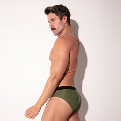 CODE 22 Zebra Brief Khaki