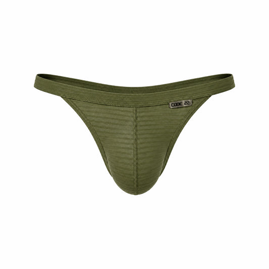 CODE 22 Zebra Thong Khaki