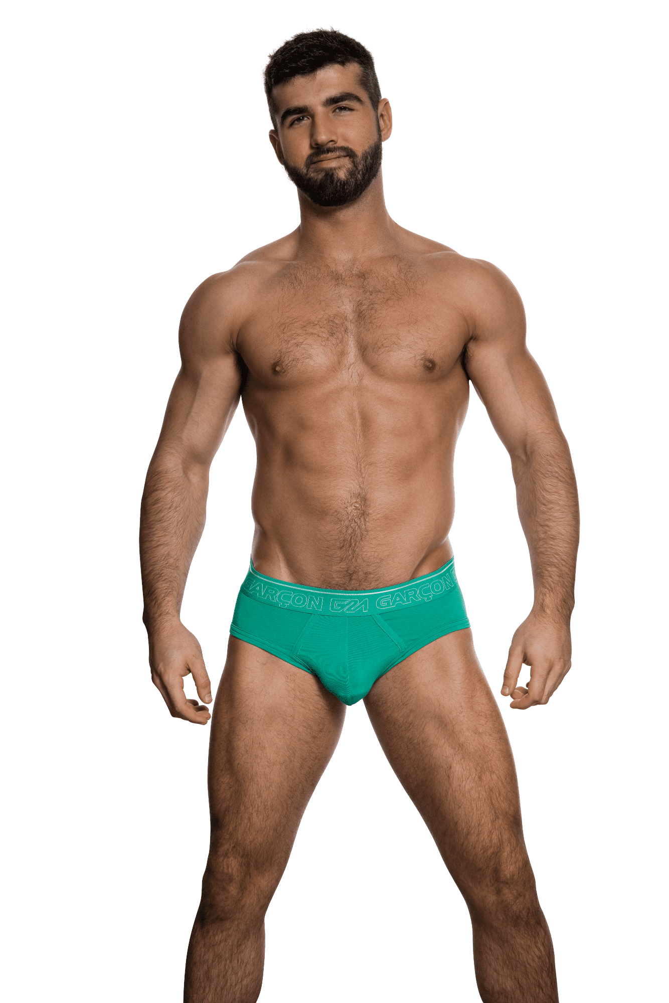 Garçon Courtside Green Brief