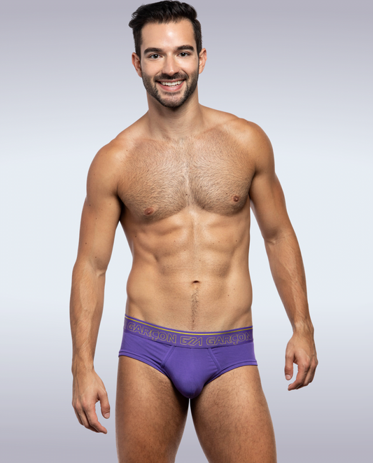 Garçon Brief Purple
