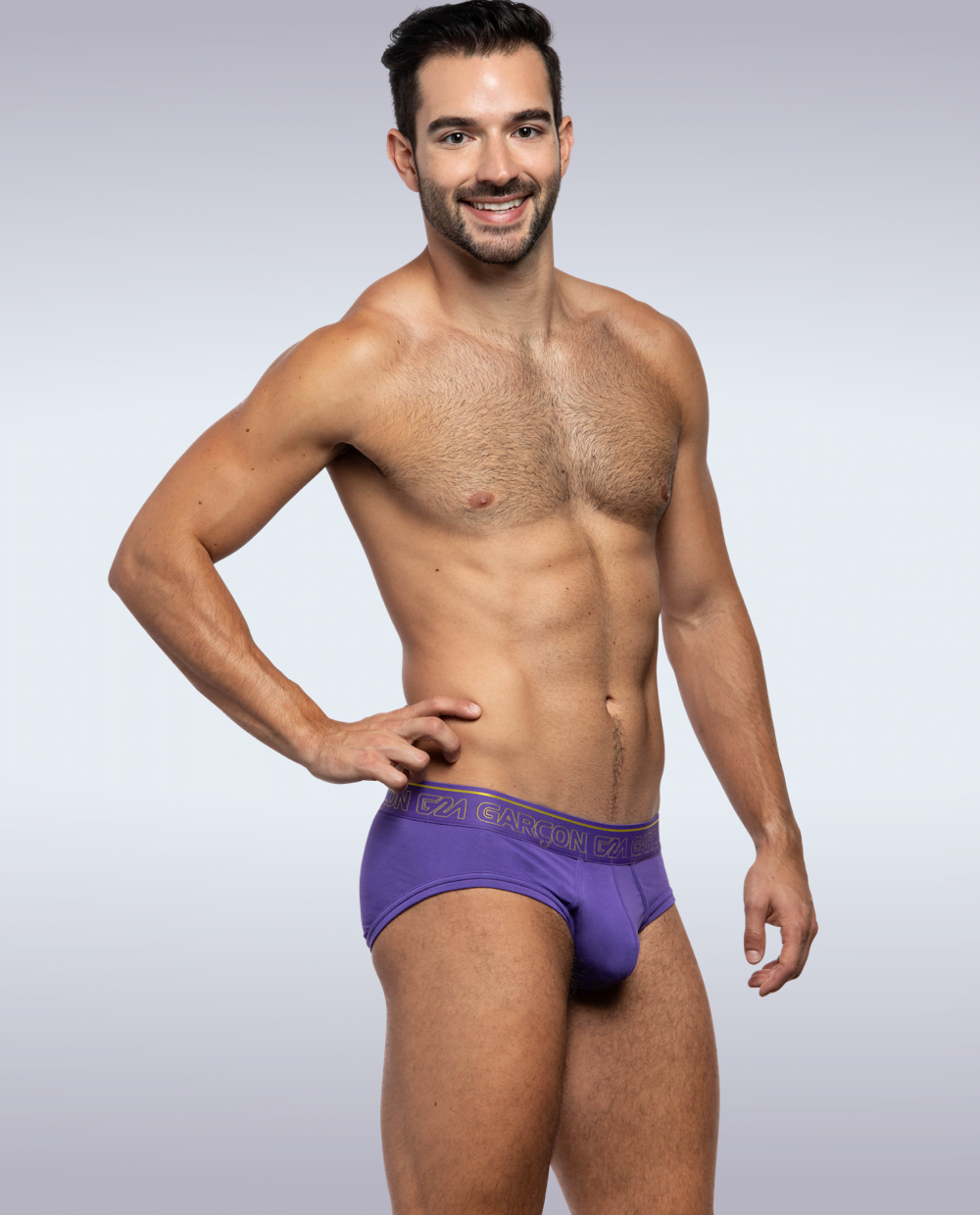 Garçon Brief Purple