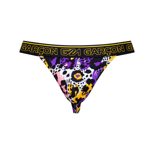 Garçon Purple Jaguar Thong