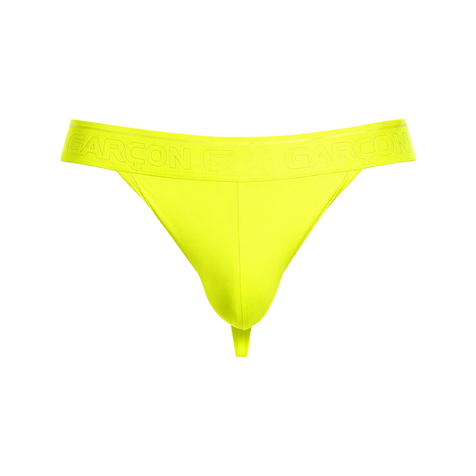 Garçon Thong Neon Yellow