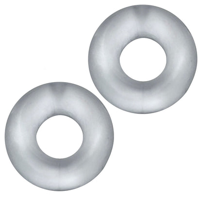 Hünkyjunk Stiffy Penis Ring 2-Pack Clear Ice