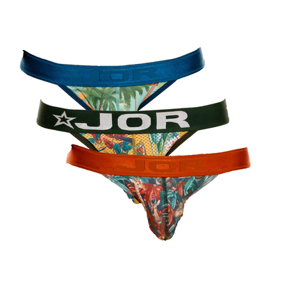 JOR Opakowanie zbiorcze stringów 1x Tropical + 1x Savanna +1x Casablanca